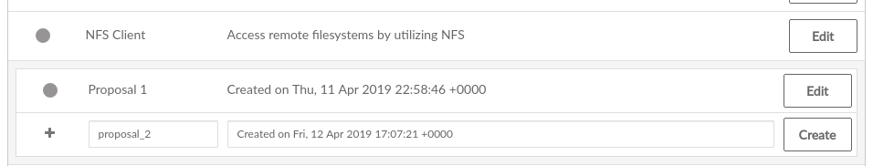Editing an NFS barclamp Proposal Editing an NFS barclamp Proposal