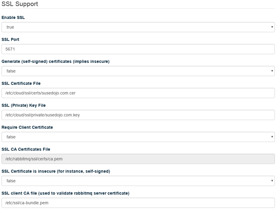 RabbitMQ Barclamp