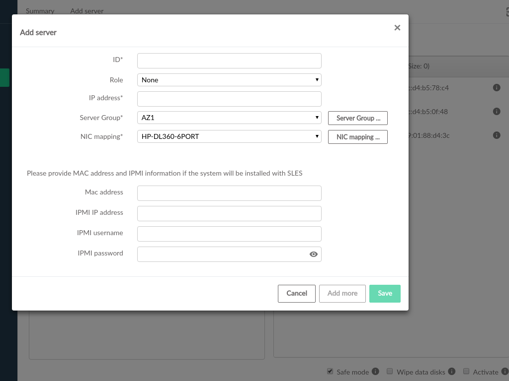 Manually Add Server Manually Add Server