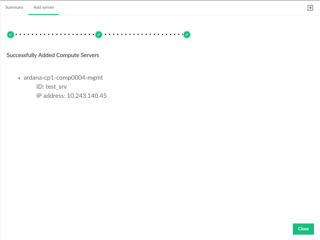 Deploy Summary Deploy Summary