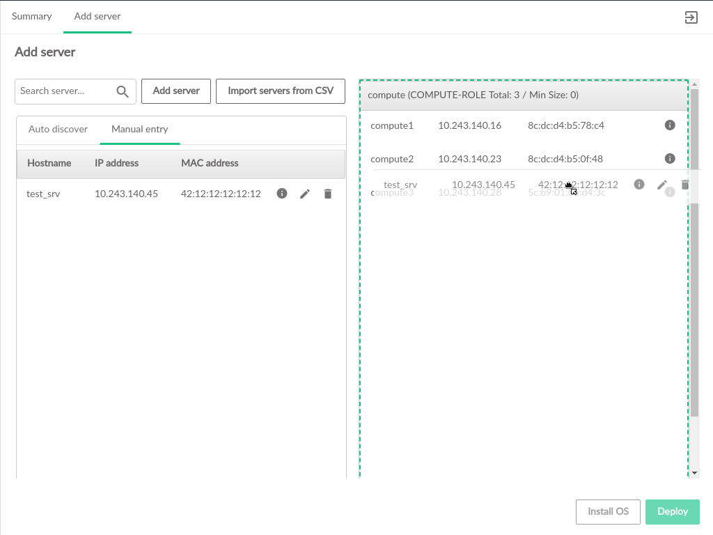 Manually Add Server Manually Add Server