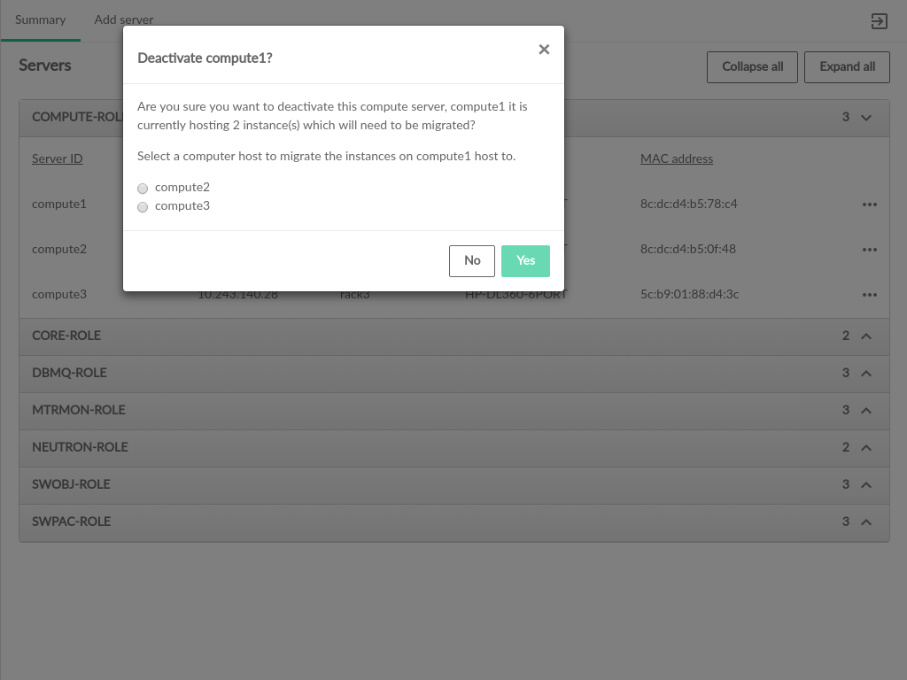 Select Migration Target Select Migration Target