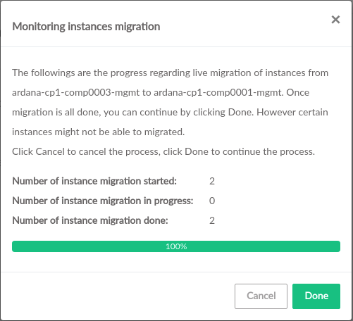 Migrate Instances from Existing Compute Server Migrate Instances from Existing Compute Server