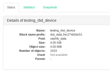 RBD Details