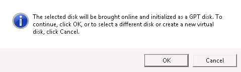 Offline Disk Prompt
