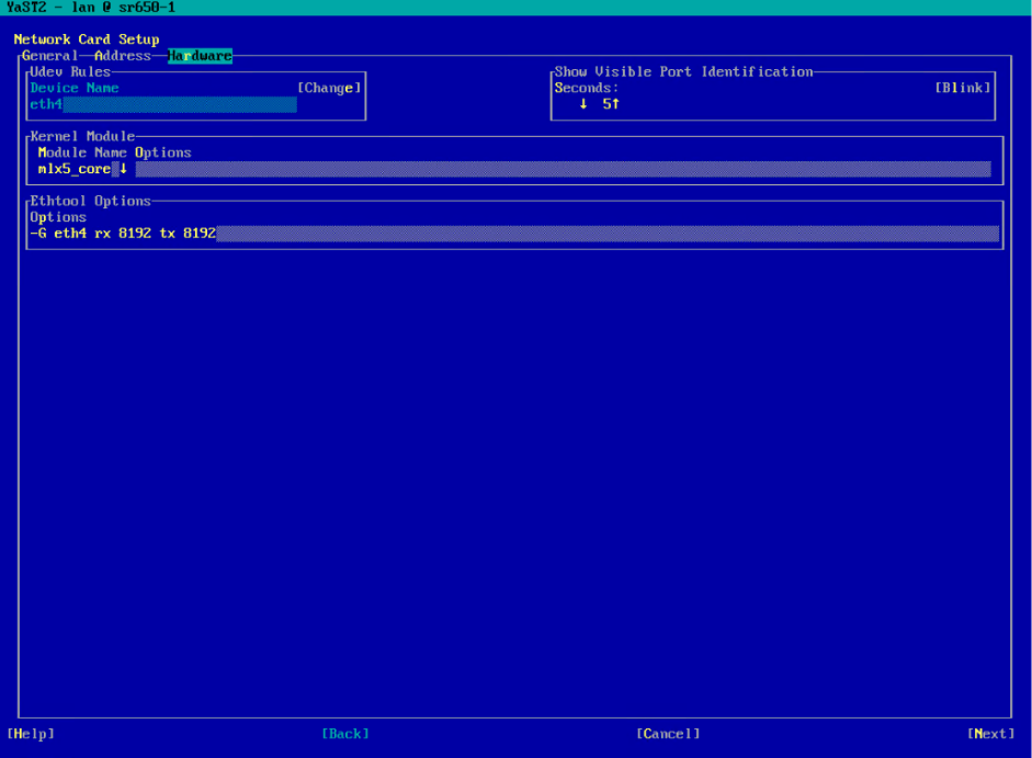 YaST Configuration Module