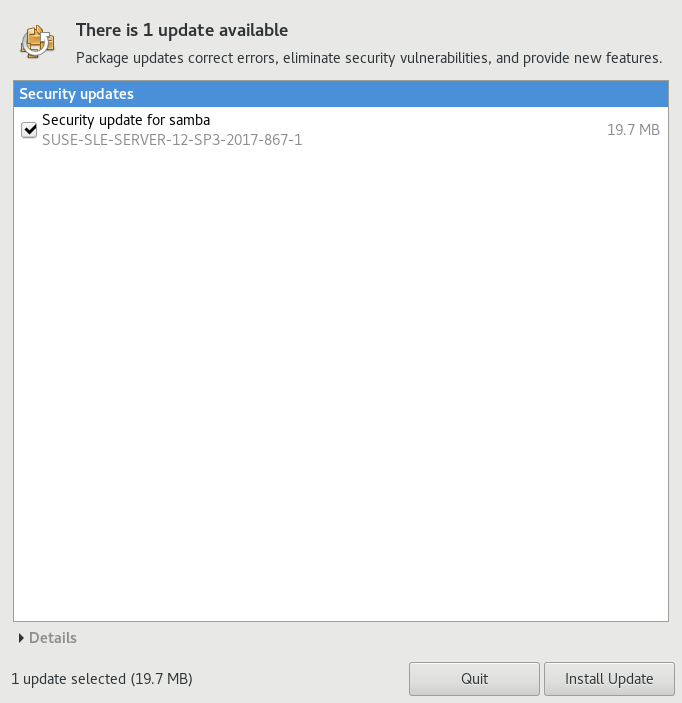 GNOME Update Viewer GNOME Update Viewer