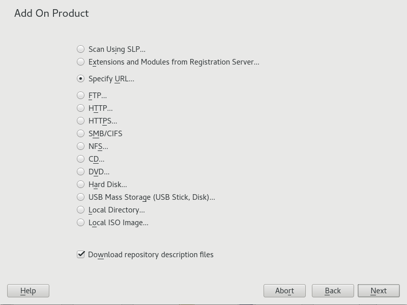 Adding a Software Repository Adding a Software Repository