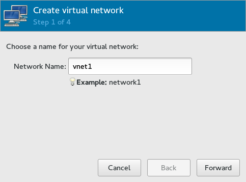 Create virtual network Create virtual network