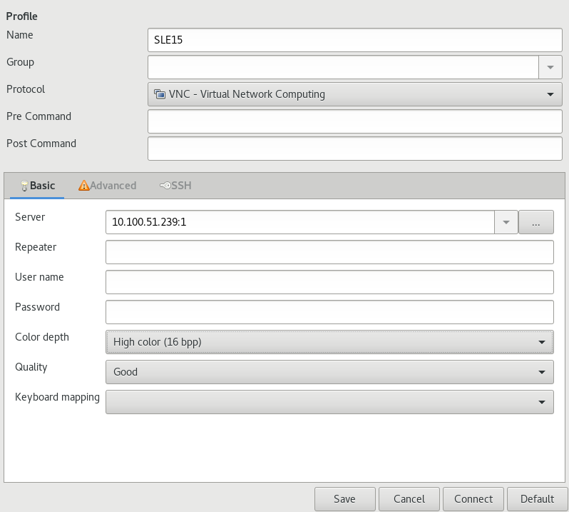 Remote Desktop Preference Remote Desktop Preference