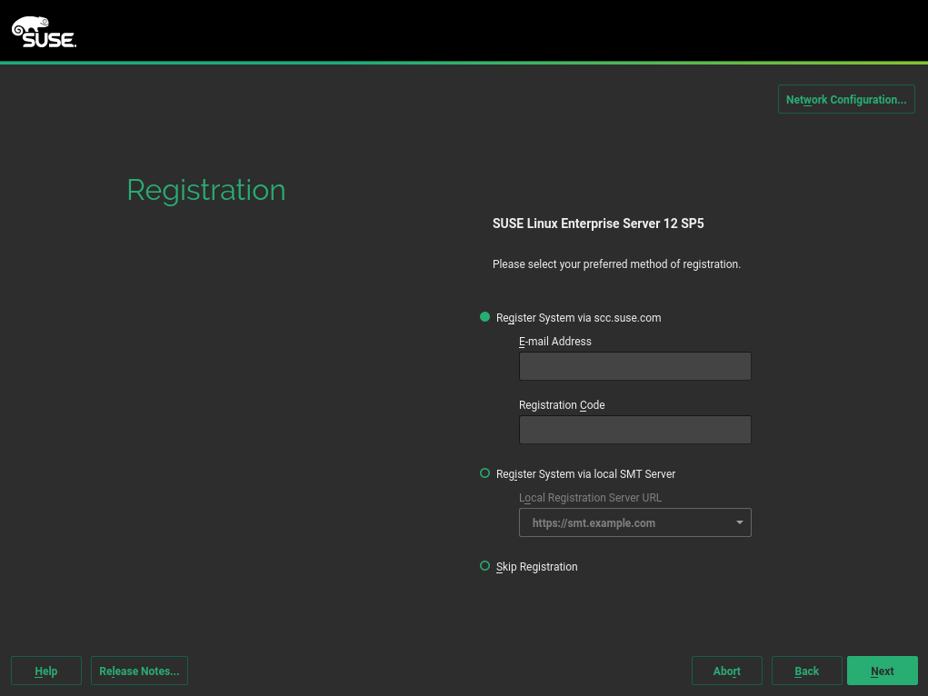 SUSE Customer Center Registration SUSE Customer Center Registration