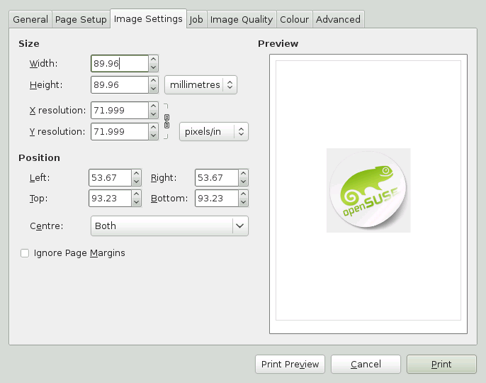 The Print Dialog The Print Dialog