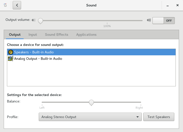 Configuring Sound Settings Configuring Sound Settings