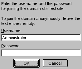 Providing Administrator Credentials Providing Administrator Credentials