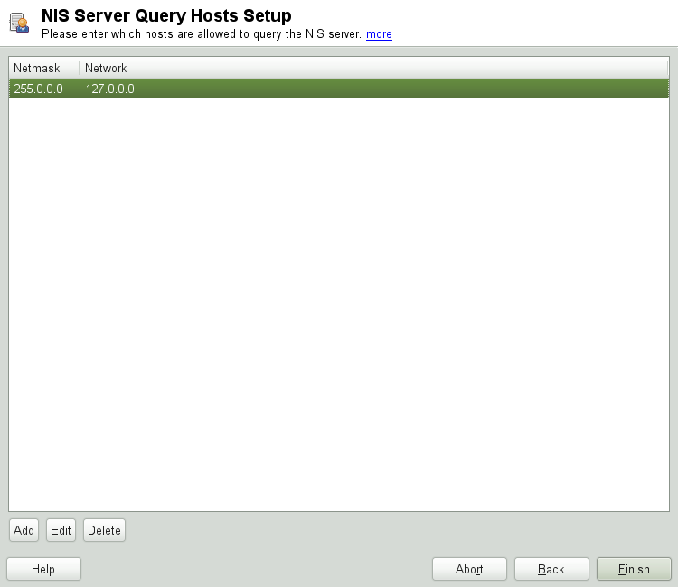 Setting Request Permissions for a NIS Server Setting Request Permissions for a NIS Server