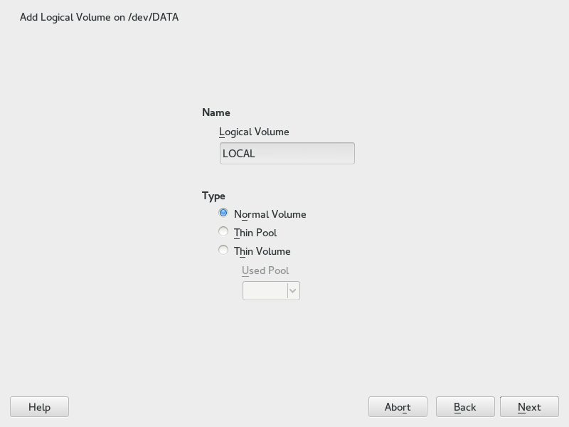 Volume Group Management Volume Group Management