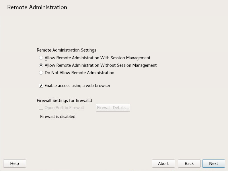 Remote Administration Remote Administration