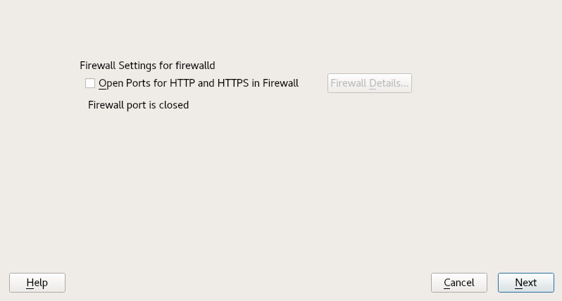 Enabling ports in firewalld Enabling ports in firewalld
