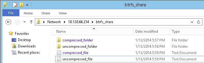 Windows Explorer directory listing with compressed files Windows Explorer directory listing with compressed files