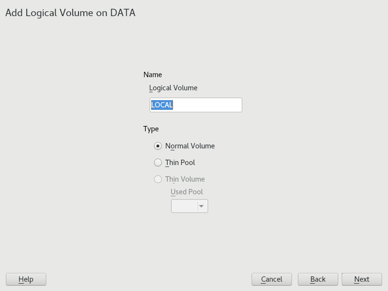 Volume management Volume management
