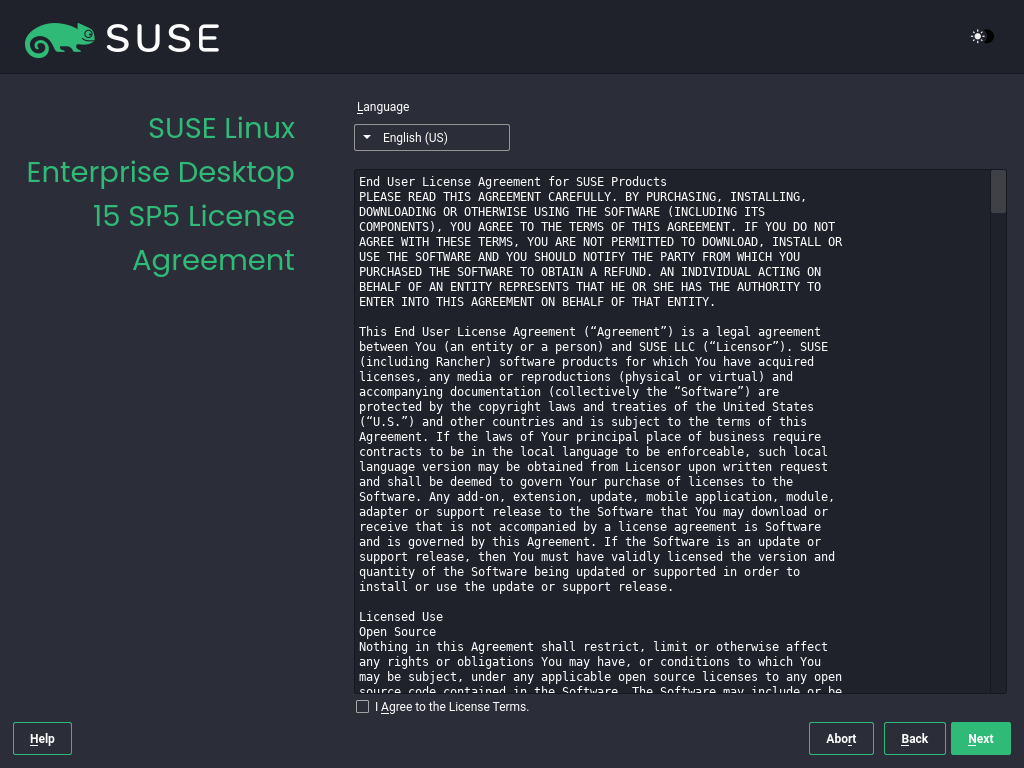 License Agreement License Agreement