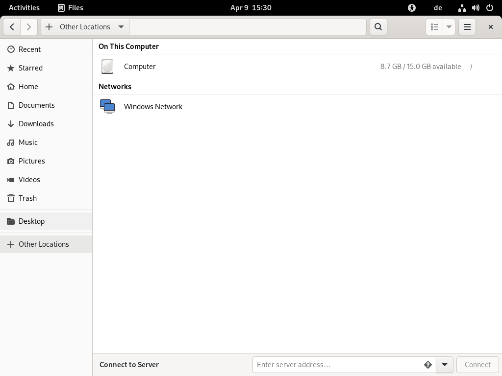 Network file browser Network file browser