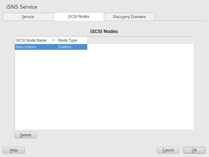 #1: Adding iSCSI nodes to a discovery domain #1: Adding iSCSI nodes to a discovery domain