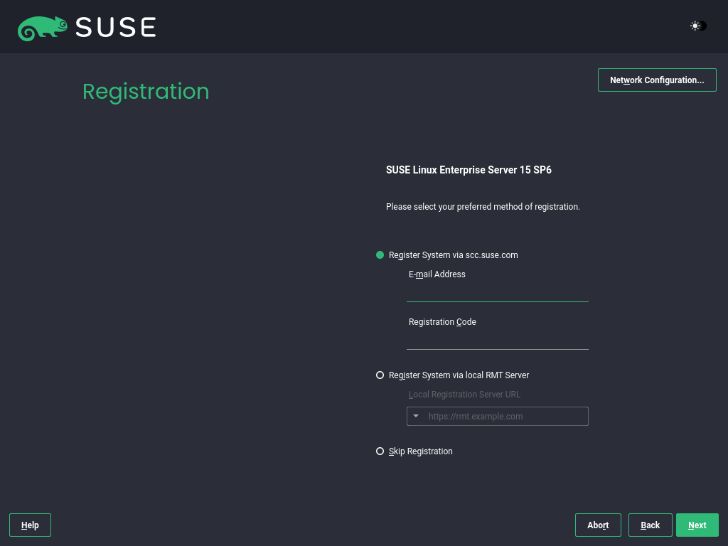 SUSE Customer Center Registration SUSE Customer Center Registration