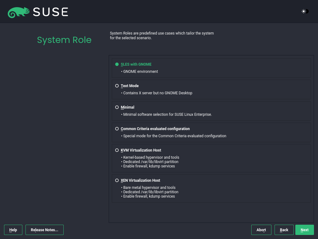 System Role System Role