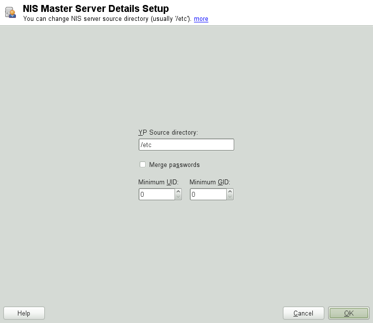 Changing the directory and synchronizing files for a NIS server Changing the directory and synchronizing files for a NIS server