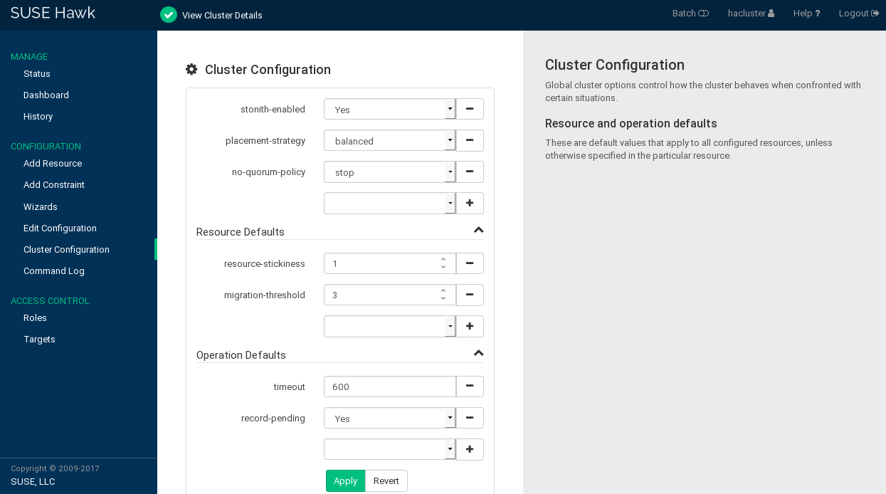 Hawk2—Cluster Configuration Hawk2—Cluster Configuration