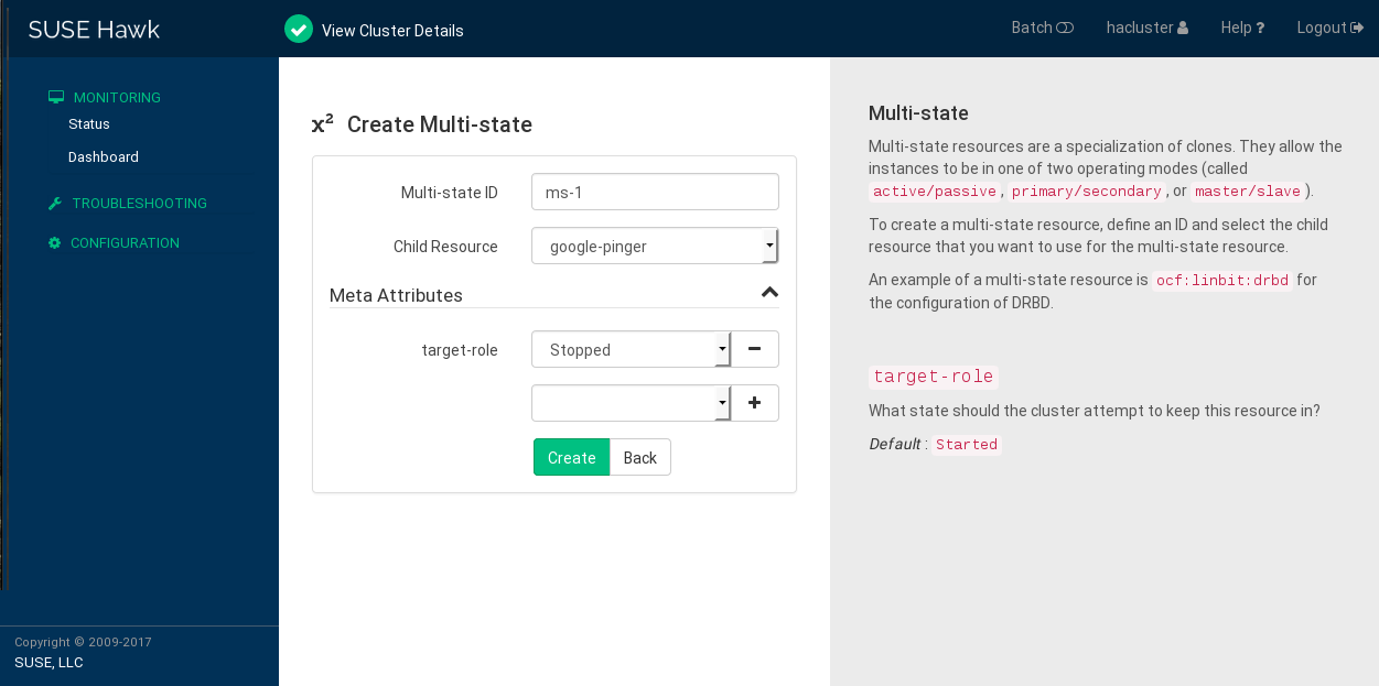 Hawk2—multi-state resource Hawk2—multi-state resource